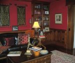 Bookshelves & Wainscoting - Stained Cherry