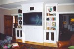 Entertainment Center - Painted Maple