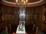 Oval Wine Cellar - Stained Cherry